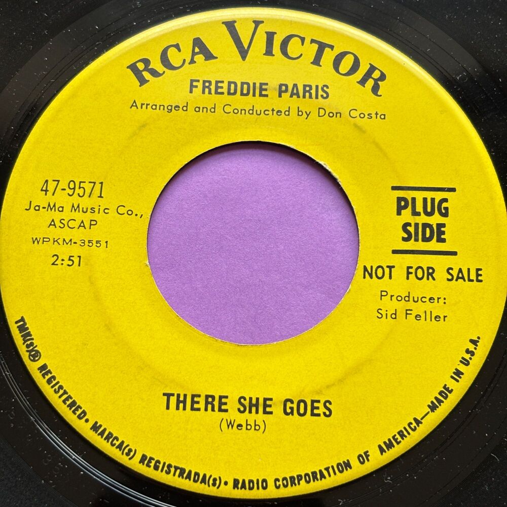 Freddie Paris-There she goes-RCA Demo E+