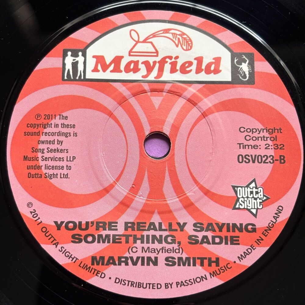 Marvin Smith-Who will do your running now-Mayfield Outta Sight R E+