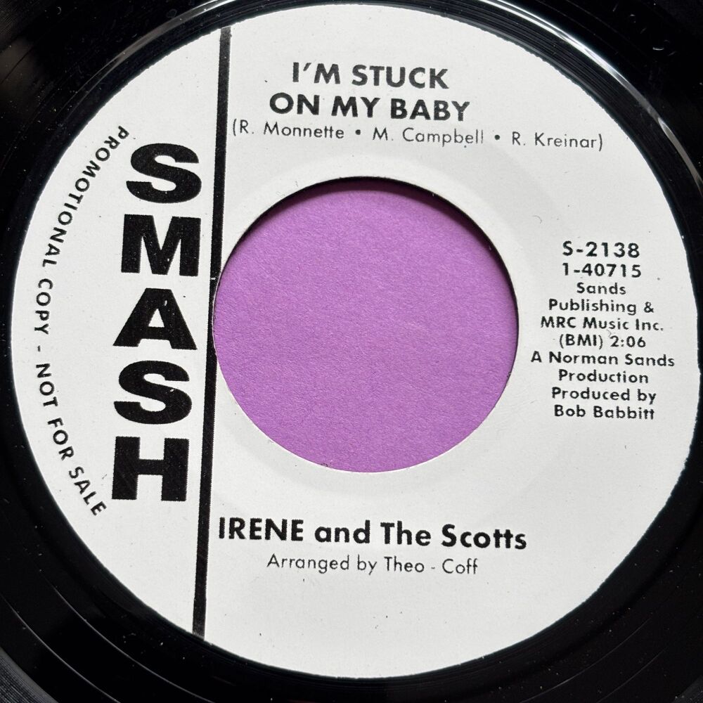 Irene and the Scotts-I'm stuck on my baby-Smash WD R E+