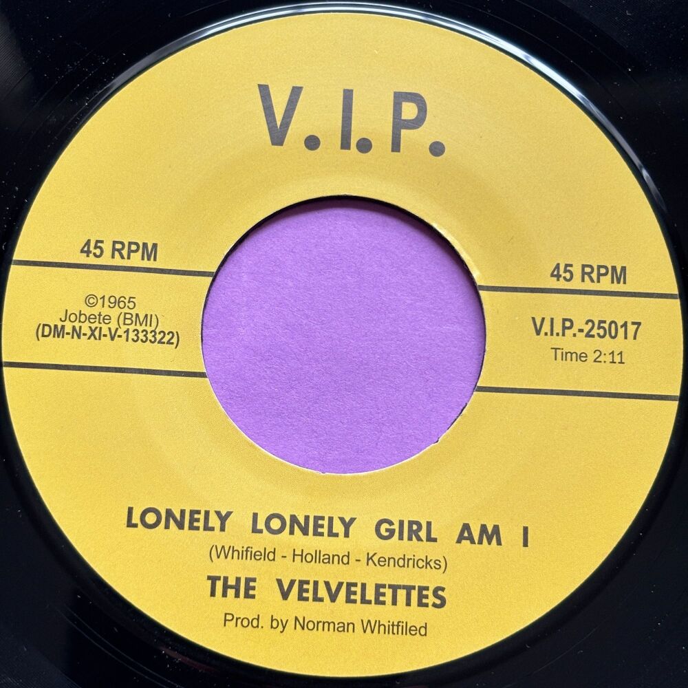 Velvelettes-Lonely lonely girl am I - VIP R E+