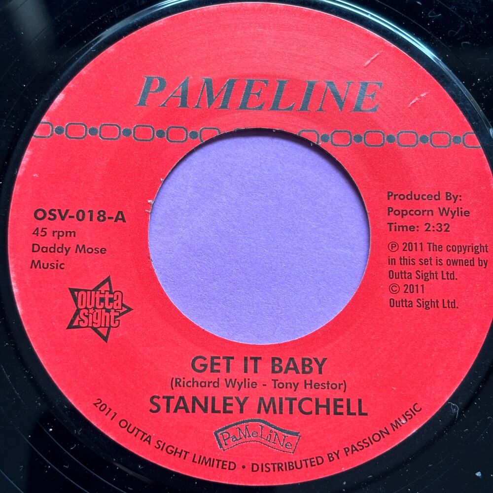 Tony Hestor-Down in the dumps/ Stanley Mitchell-Get it baby-Pameline R E+