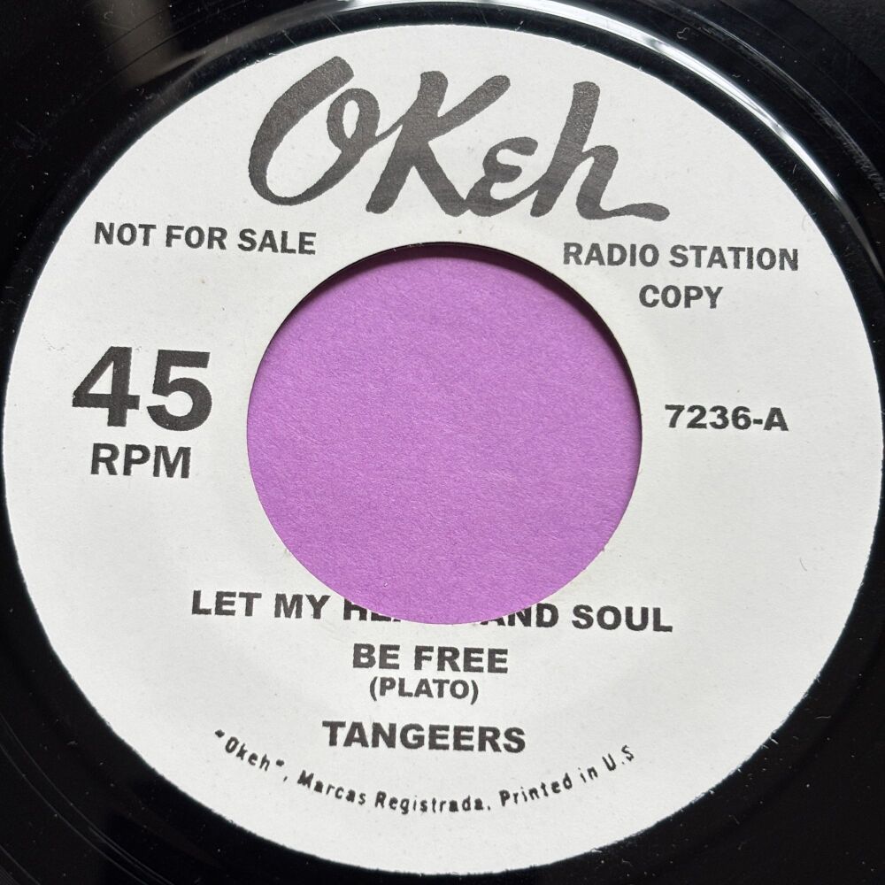 Tangeers-Let my heart and soul be free-Okeh R E+