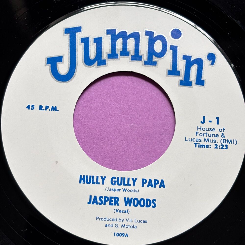 Jasper Woods-Hully gully papa/ Barry Lee-The way I like 'em-Jumper R E+