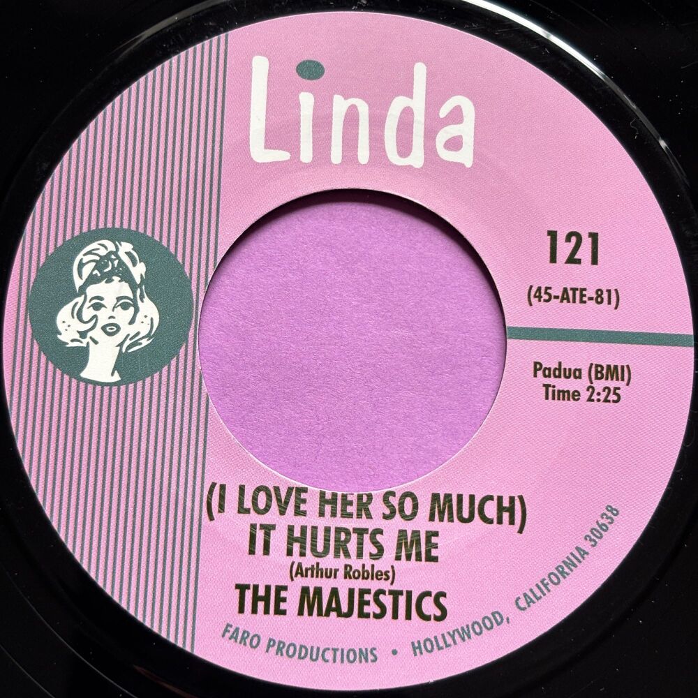 Majestics-I love her so much it hurts me-Linda R E+