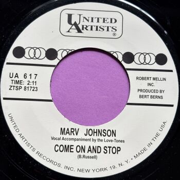 Marv Johnson-Come on and stop=UA R E+