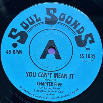 Chapter Five-You can't mean it-Soul Sounds R E+