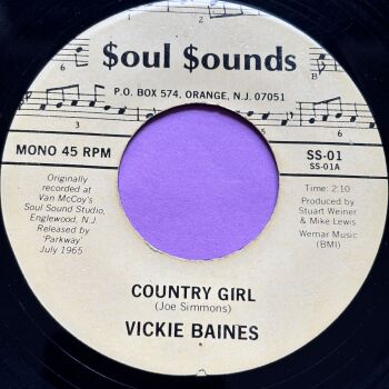 Vickie Baines-Country girl-Soul Sounds R E+
