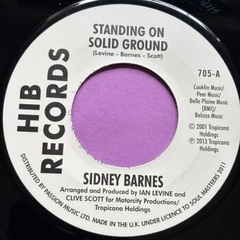 Sidney Barnes-Standing on solid ground-Hib R E+
