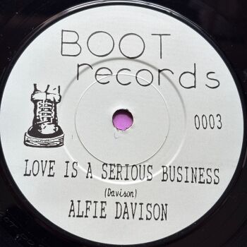Alfie Davison-Love is a serios business-Boot R E+