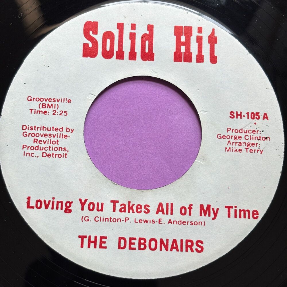 Debonairs-Loving you takes all of my time-Solid Hit R E+