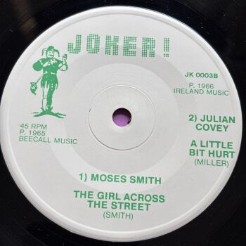 Moses Smith-The girl across the street- + 3 Joker! R E+