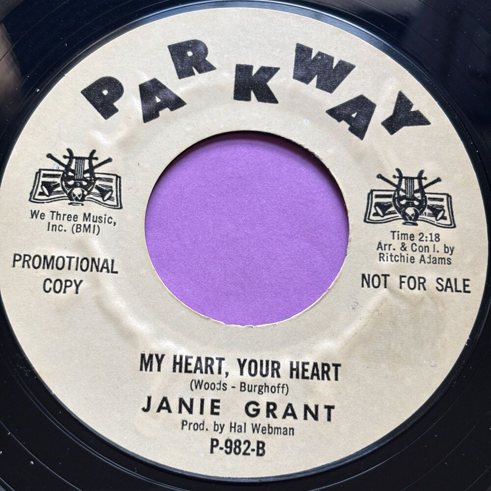 Janie Grant-My heart your heart-Parkway R E+