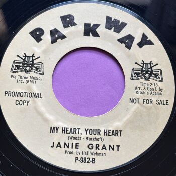 Janie Grant-My heart your heart-Parkway R E+