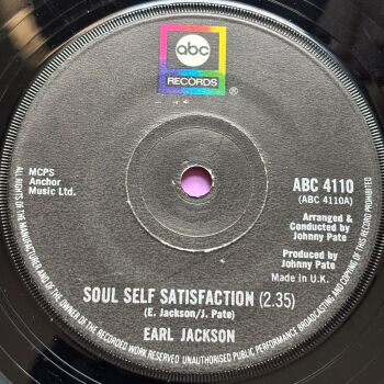 Earl Jackson-Soul self satisfaction-UK ABC E+