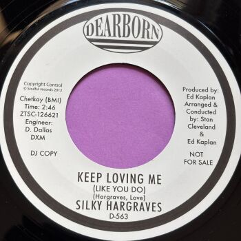 Silky Hargraves-Keep loving me-Dreaborn R E+