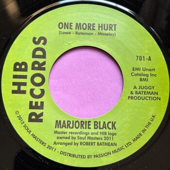 Marjorie Black-One more hurt-Hib R E+