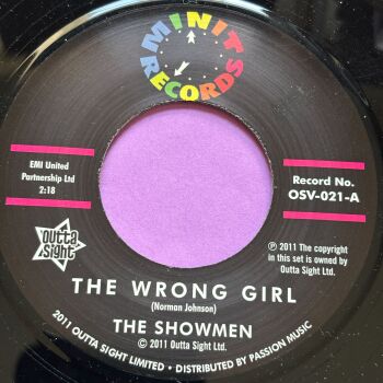 Showmen-the wrong girl-Outta Sight R E+