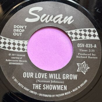 Showmen-Our love will grow-Outta Sight R M-