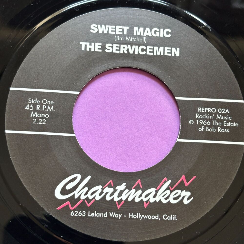 Servicemen-Sweet magic/ Connie-Chartmaker R E+