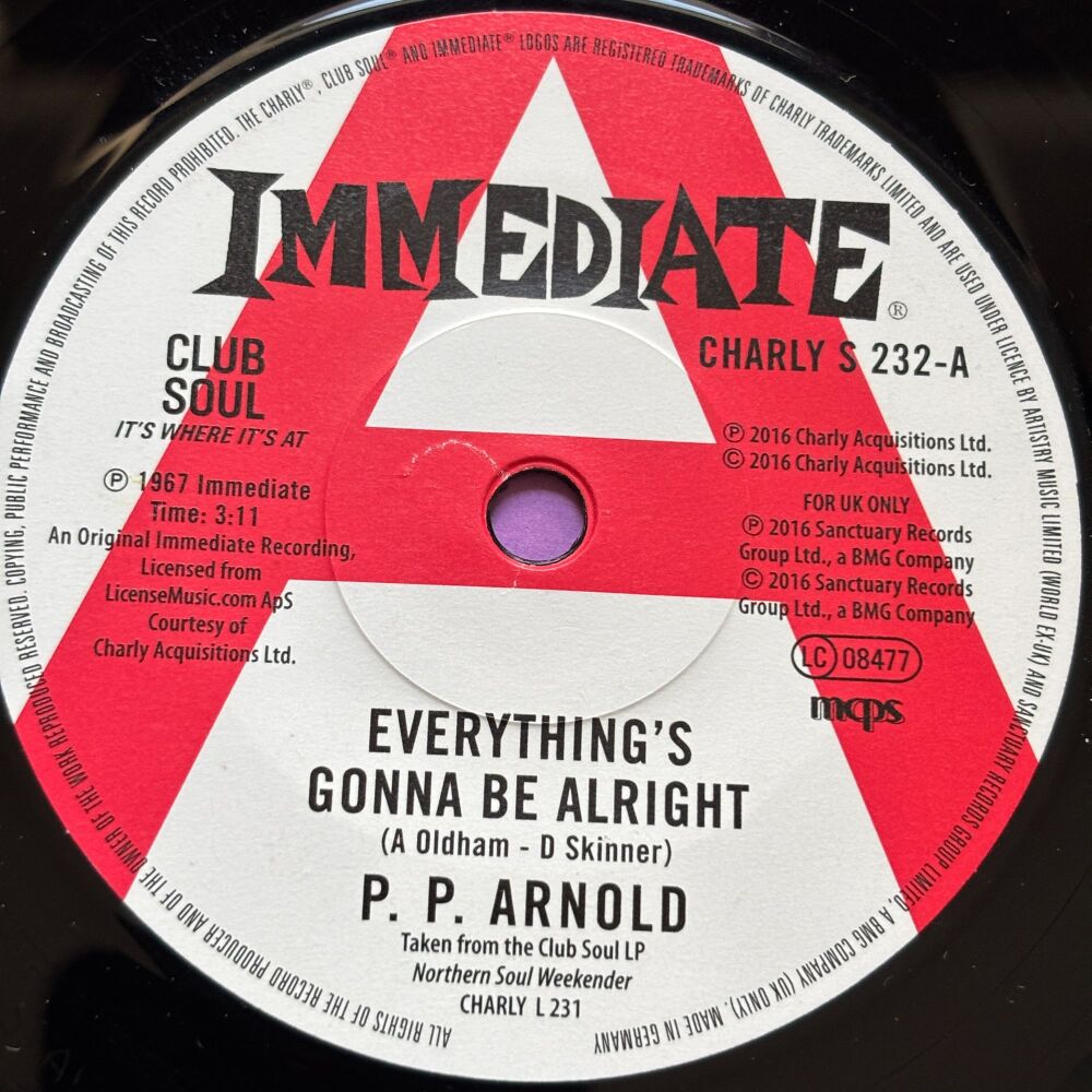 P.P Arnold-Everything's gonna be alright-Charly E+