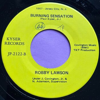 Robby Lawson-Burning sensation-Kyser wol R E+