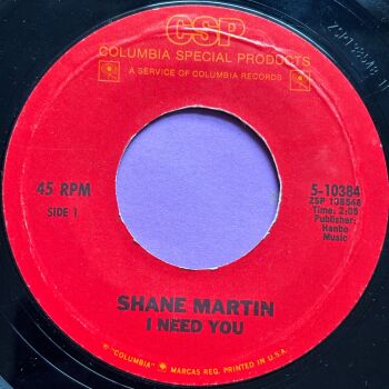 Shane Martin-I need you-CSP E+