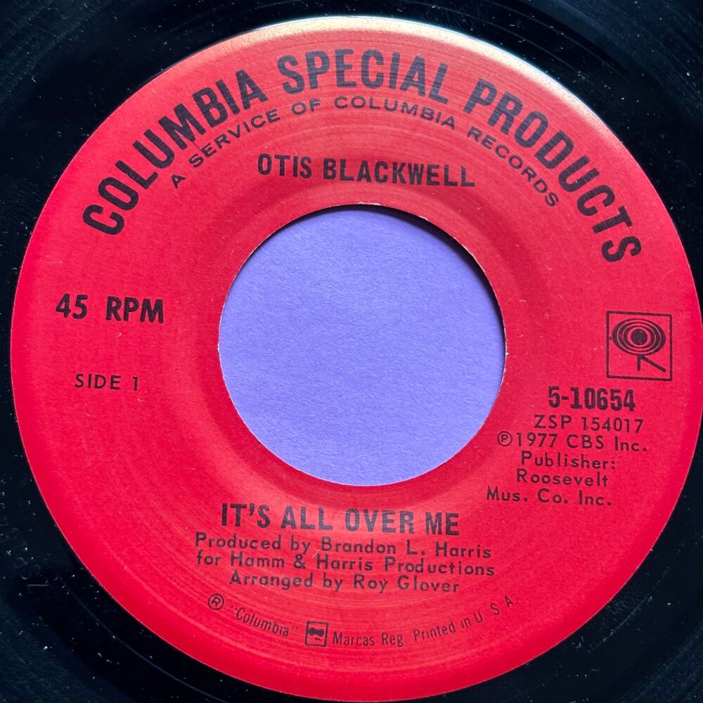 Otis Blackwell-It's all over me-CSP E+