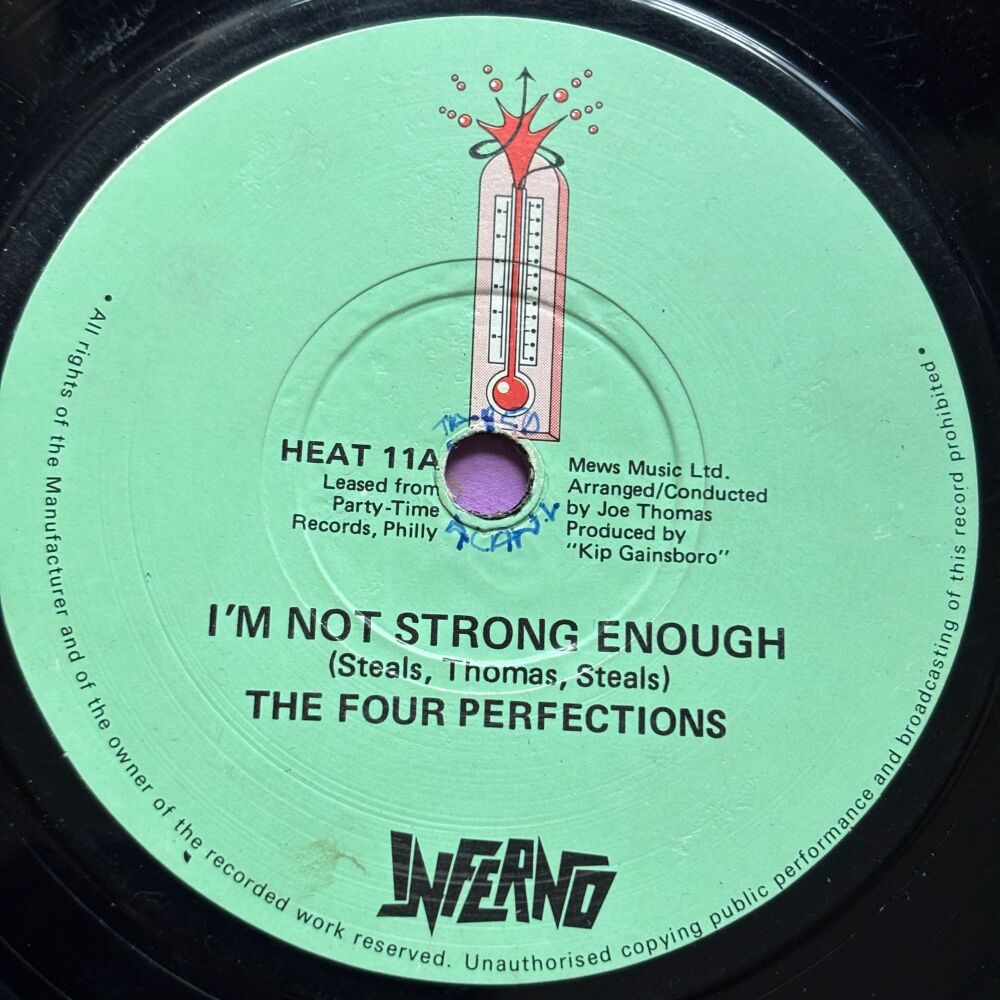 Four Perfections-I'm not strong enough-Inferno wol vg+