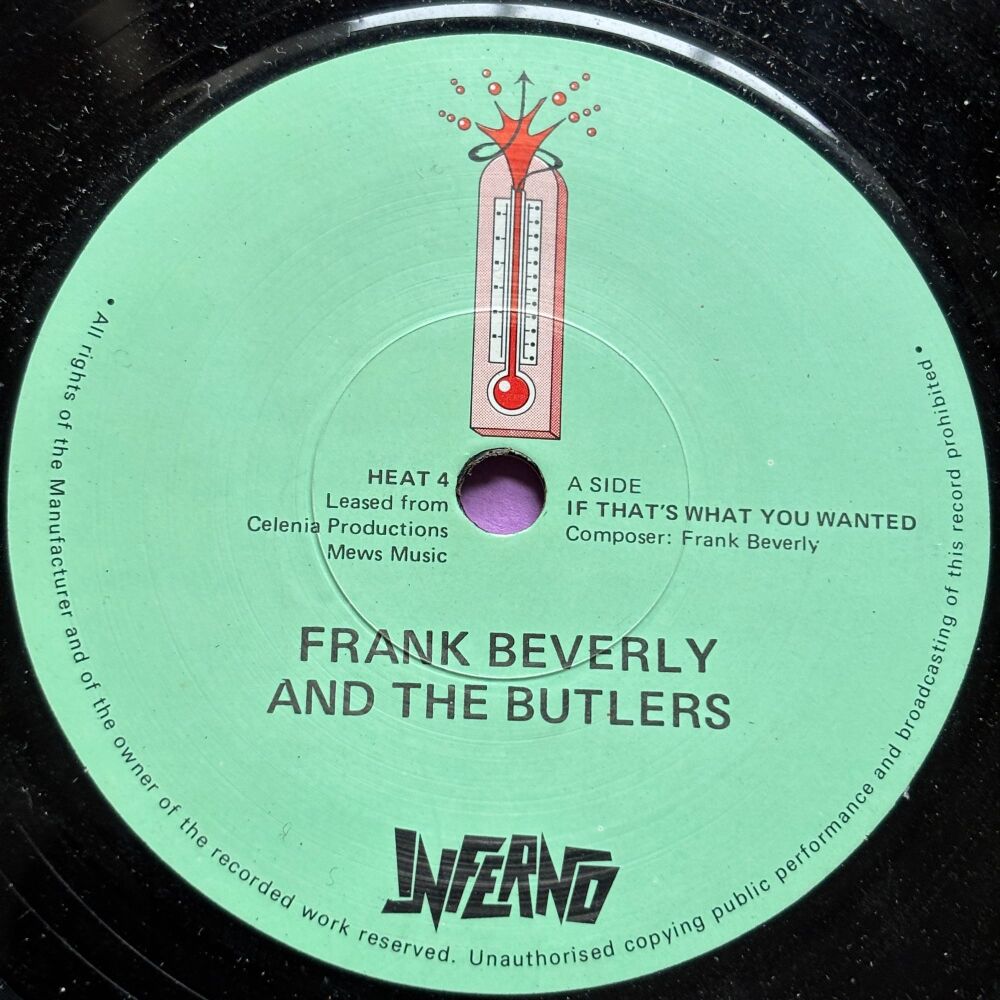 Frank Beverly-If that's what you wanted-Inferno R M-