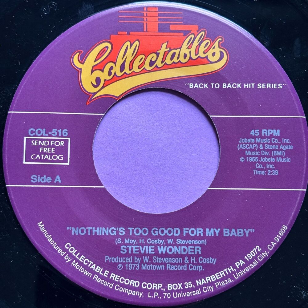 Stevie Wonder-Nothing's too good for my baby-Collectables E+
