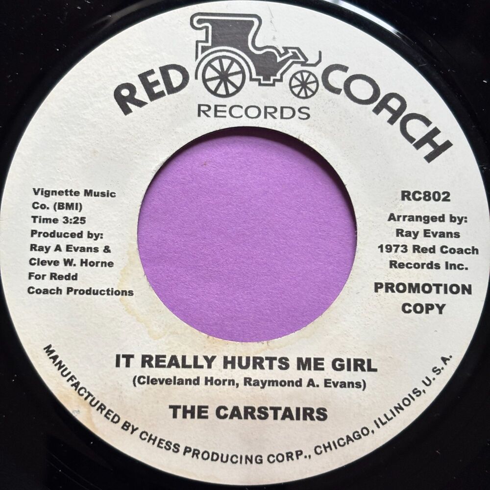 Carstairs-It really hurts me girl-Red Coach R E+
