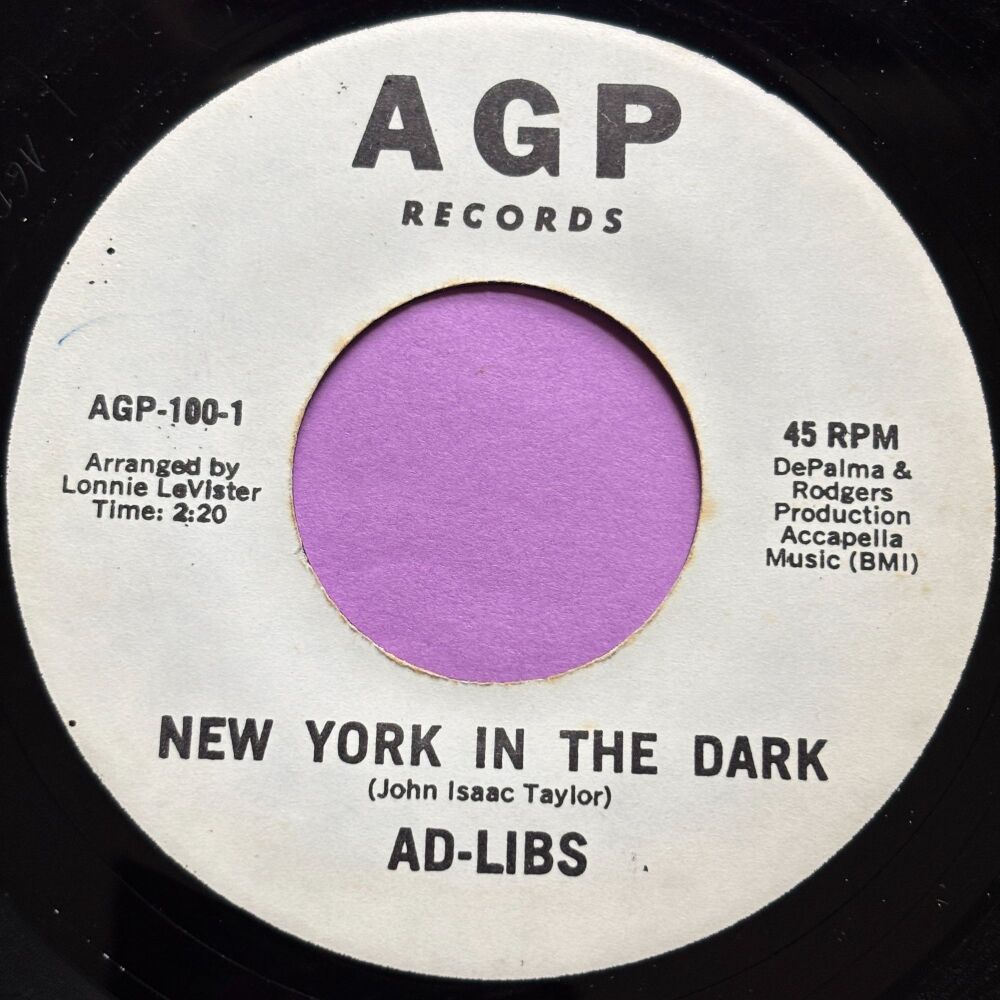 Ad-Libs-New York in the dark-AGP R E+