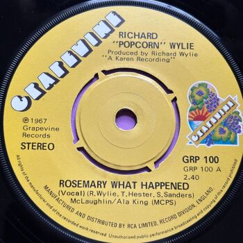 Richard Popcorn Wylie-Rosemary-Grapevine E+