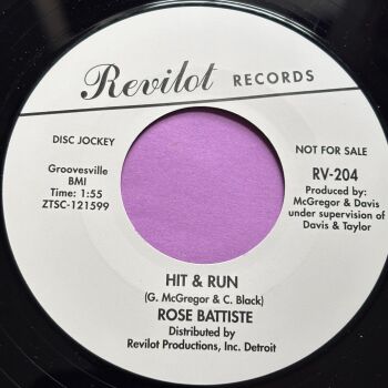 Rose Batiste-Hi & Run/ I miss my baby-Revilot R E+