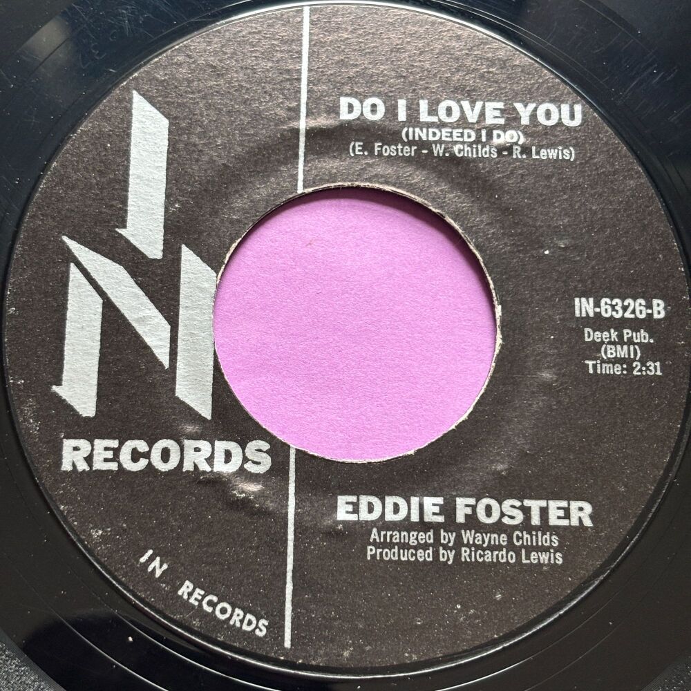 Frank Wilson (Eddie Foster)-Do I love you-IN R E+