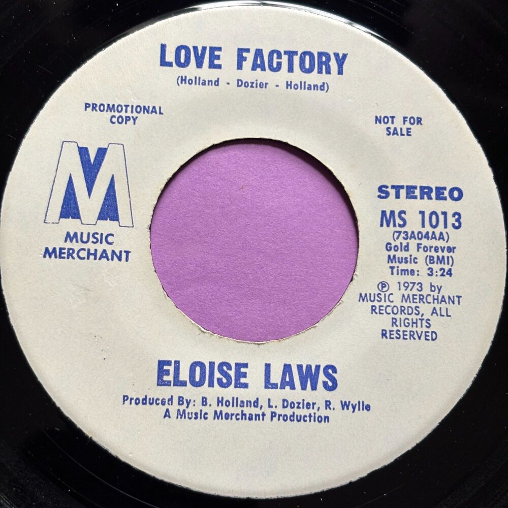 Eloise Laws-Love factory-Music Merchant R E+