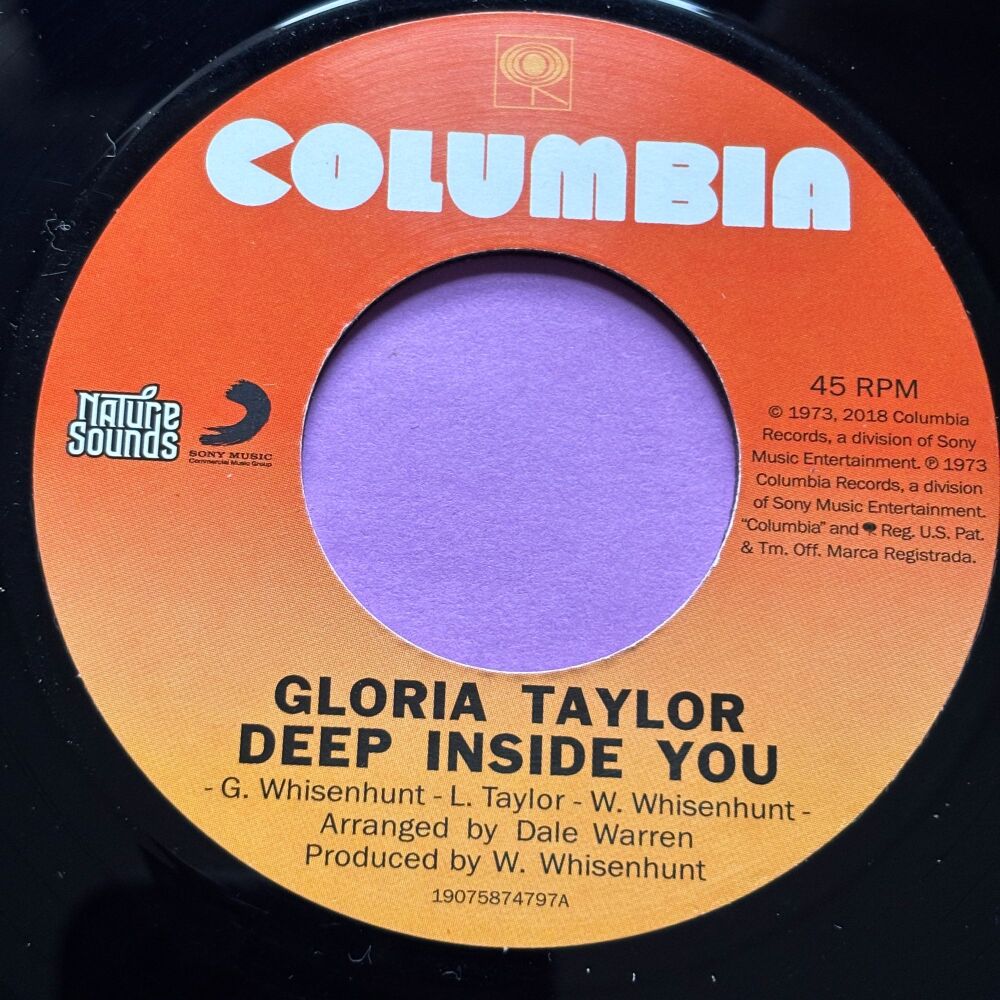 Gloria Taylor-Deep inside you-Columbia R E+