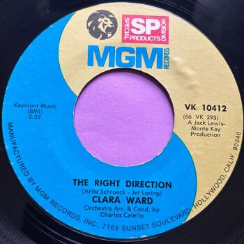 Clara Ward-The right direction-MGM SP E+