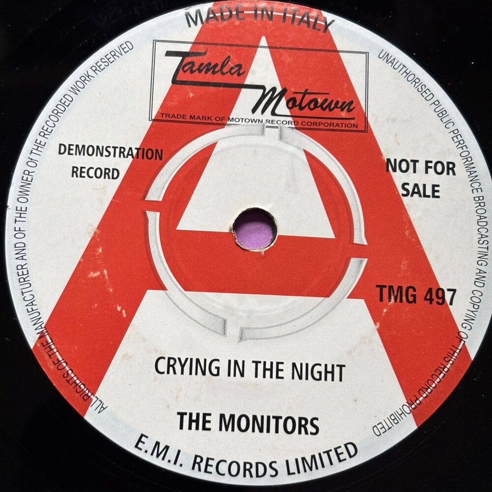 Monitors-Crying in the night-Motown R E+