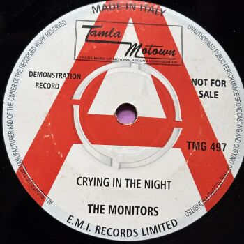 Monitors-Crying in the night-Motown R E+