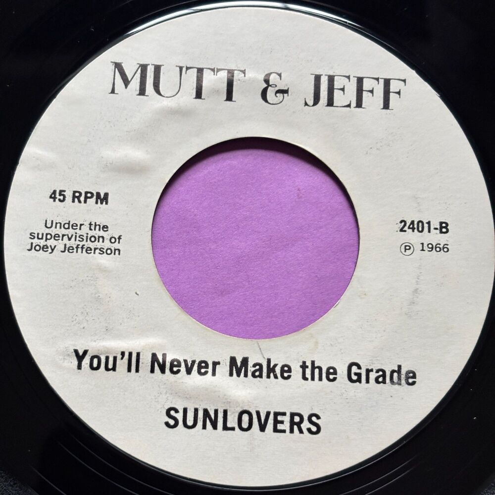 Sunlovers-You'll never make the grade-Mutt & Jeff R E+