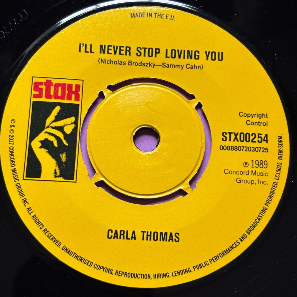Carla Thomas-I'll never stop loving you-Stax E+