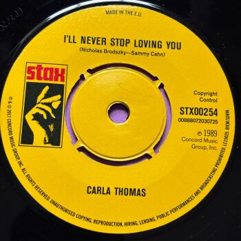 Carla Thomas-I'll never stop loving you-Stax E+