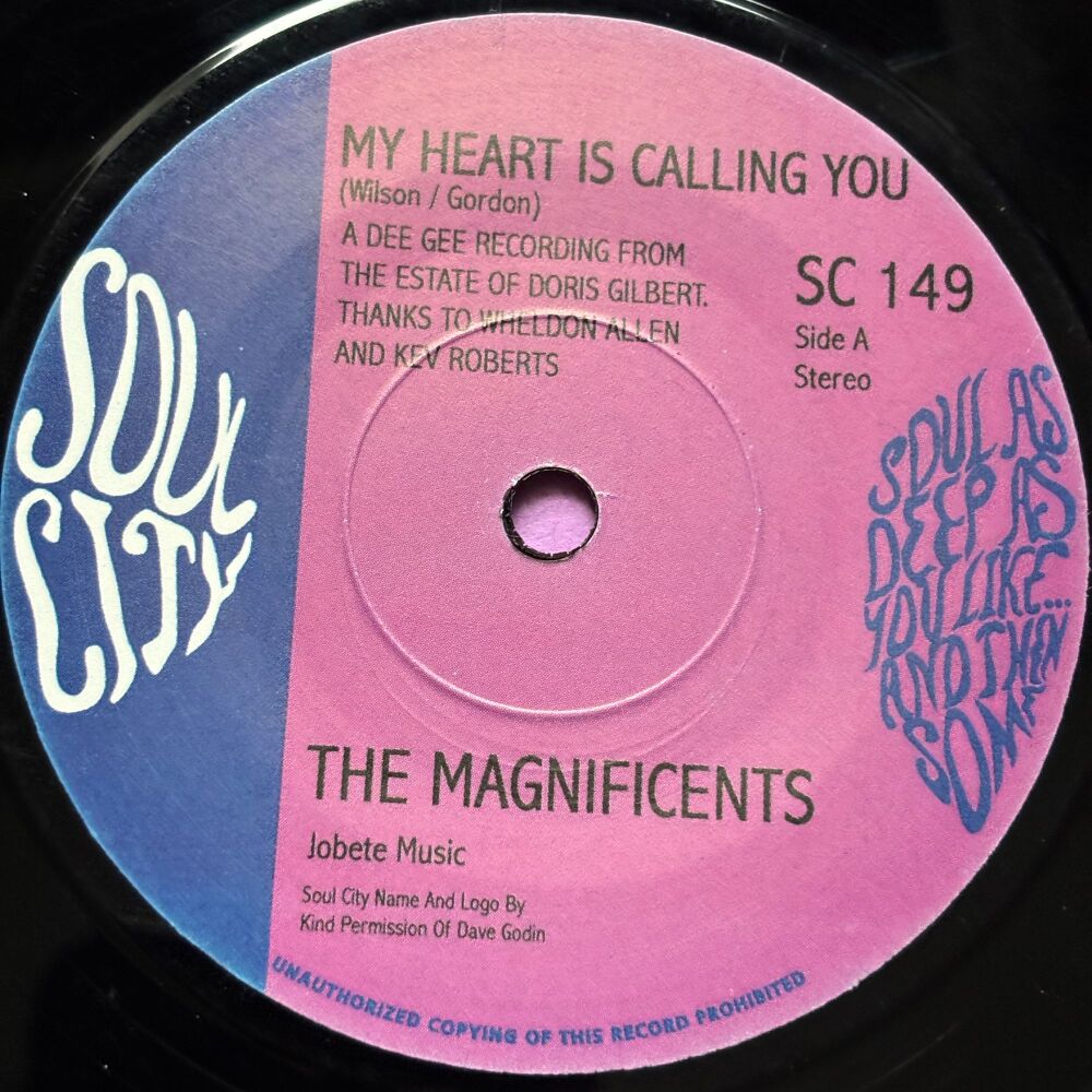 Magnificents-My heart is calling-Soul City E