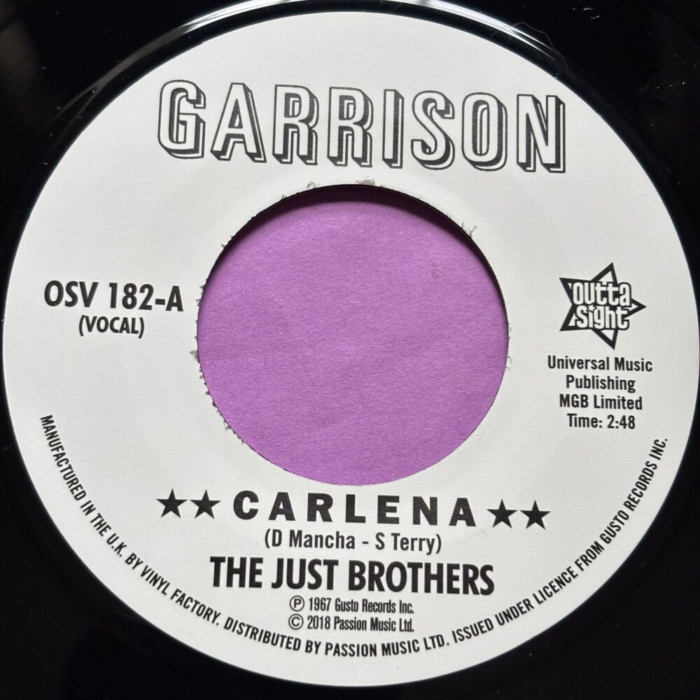 Just Brothers-Carlena-Garrison Outta Sight E+