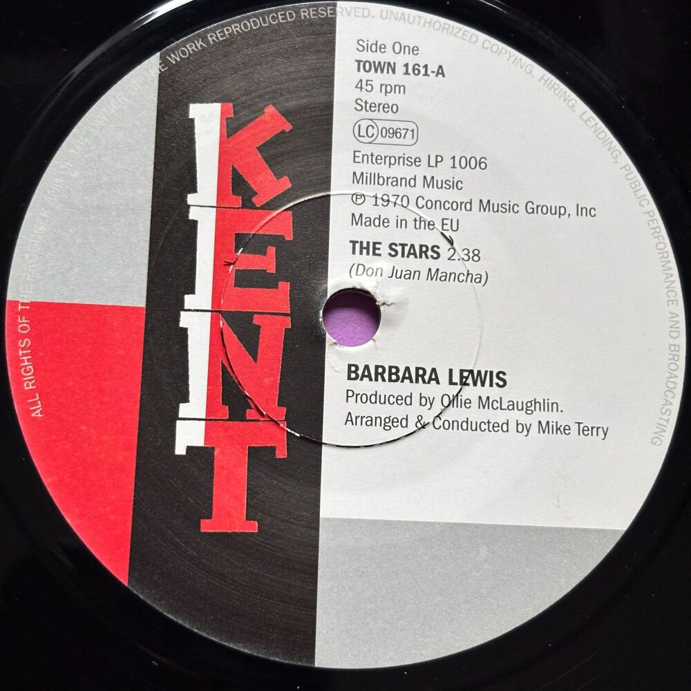 Barbara Lewis-The stars-Kent E+