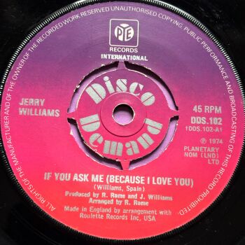 Jerry Williams-If you ask me-Pye E+