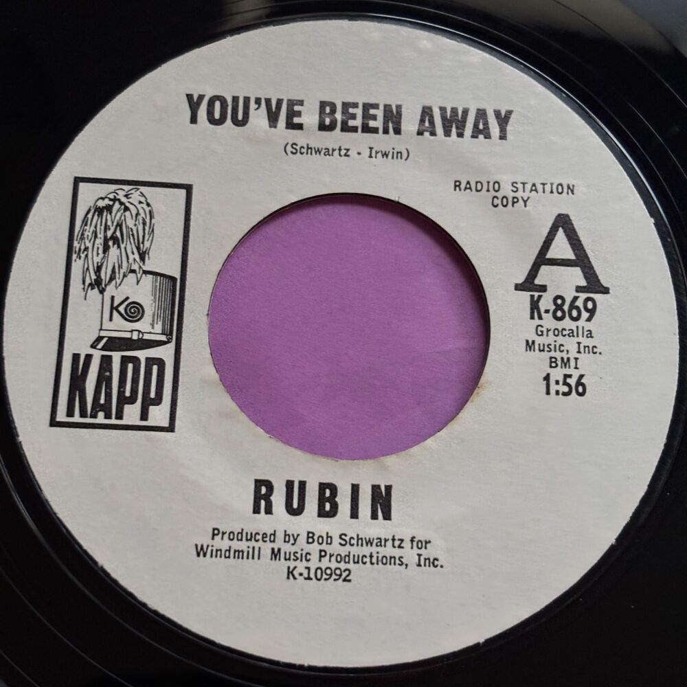 Rubin-You've been away-Kapp R E