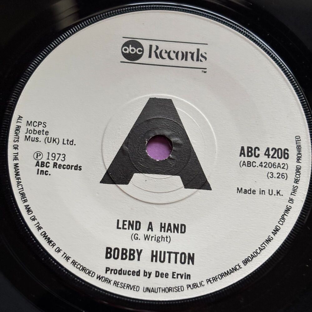 Bobby Hutton-Lend a hand-UK ABC E+
