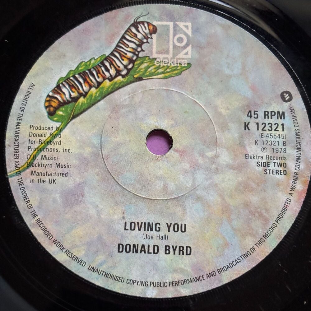 Donald Byrd-Loving you-UK Electra E+